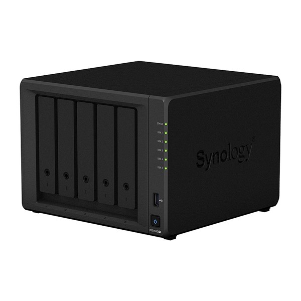 SYNOLOGY DS1520 PLUS CELERON QC- 8 GB RAM- 5-diskli Nas Server Disksiz
