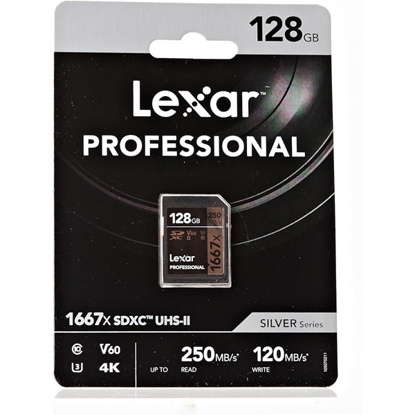 LEXAR 128GB LSD128CB1667 SDXC HAFIZA KARTI