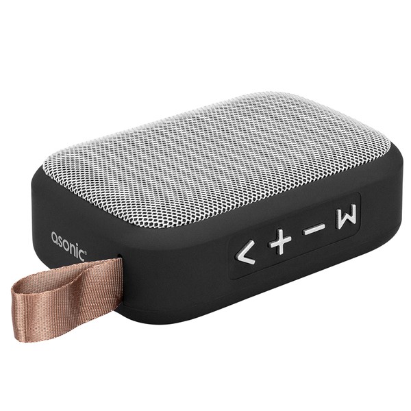 Asonic AS-02 Gümüş Bluetooth 3W TF/USB Destekli Speaker