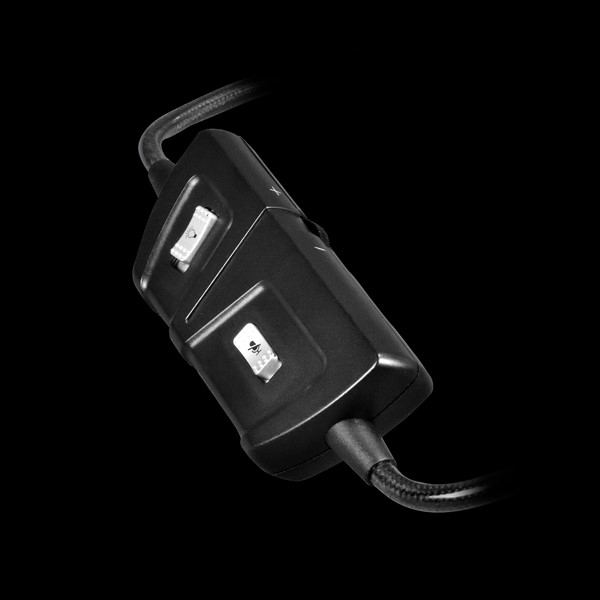 GAMDIAS HEBE-E1 Stereo USB3.5mm Jack Led Aydınlatma Siyah Gaming Mikrofonlu Kulaklık