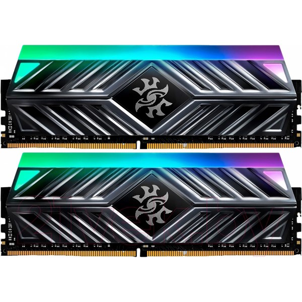 XPG 32GB 2X 16GB DDR4 3200MHZ CL16 RGB DUAL KIT PC RAM SPECTRIX AX4U320016G16A-DT41
