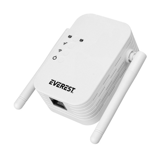 Everest EWR-N302 2.4GHz 300Mbps 1xWAN/LAN Port 2x2dBi Anten RepeaterAP Kablosuz Menzil Genişletici