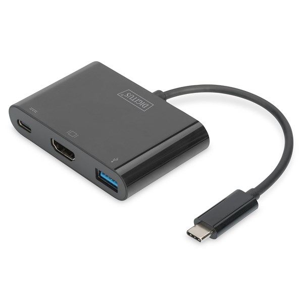 DIGITUS DA-70855 TYPEC / HDMI-USB 3.0-TYPEC GÖRÜNTÜ ADAPTÖRÜ