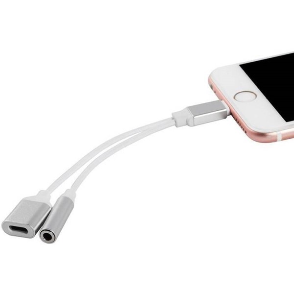 Codegen Apple iPhone Lightning  3.5mm Stereo Dönüştürücü Çoklayıcı Adaptör CDG-CNV51
