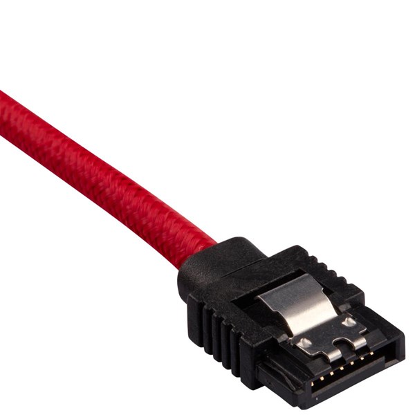 CORSAIR CC-8900254 Premium SATA 6Gbps 60cm Kablo Seti Kırmızı