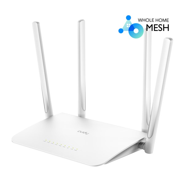 CUDY WR1300 AC1200 Dual Band Access Point Mesh Router