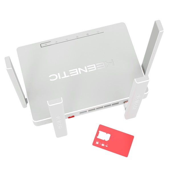 KEENETIC HERO 4G KN-2310-01EN AC1300 Dual Band 3G-4G LTE Modem Router