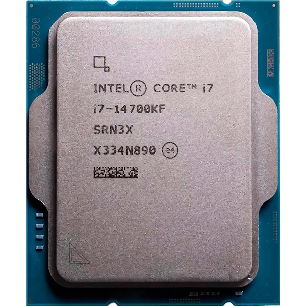 INTEL CORE i7 14700KF 61MB 12çekirdekli VGA YOK 1700p 125w KutusuzFansız