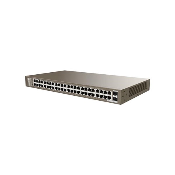 IP-COM 48PORT G3350F GIGABIT  2-10GBE SFP UPLINK L2 CLOUD YÖNETİLEBİLİR RACKMOUNT SWITCH 