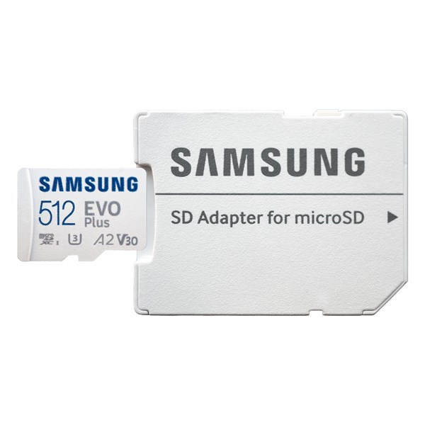 SAMSUNG 512GB EVO Plus MB-MC512KA/APC MICRO SD HAFIZA KARTI