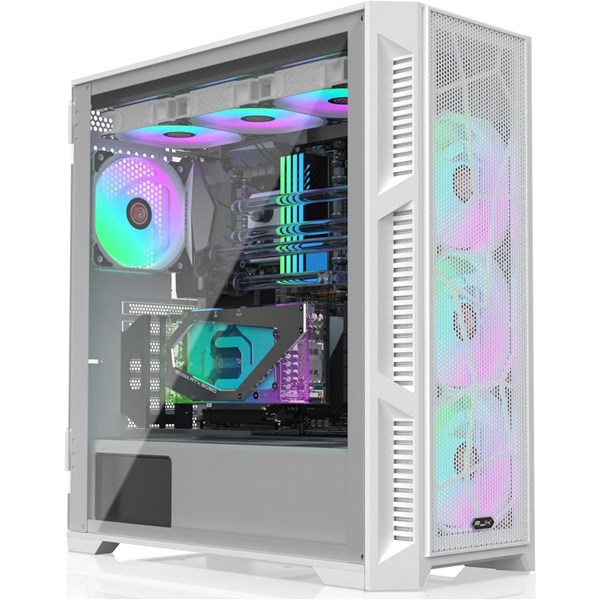 RAIJINTEK PONOS ULTRA MS4 0R20B00228 ARGB GAMING MID-TOWER PC KASASI BEYAZ