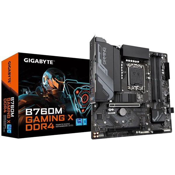 GIGABYTE B760M GAMING X DDR4 HDMI DP PCIe 16X v4.0 1700p mATX