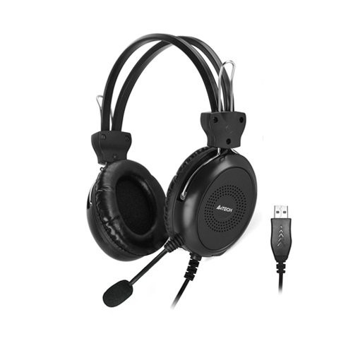 A4 Tech Hu-30 Siyah Kulaklık Mikrofonlu