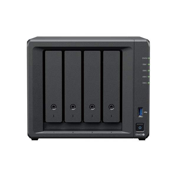 SYNOLOGY 16TB 2X 8TB DS923 PLUS-16TB AMD Ryzen R1600 4 GB RAM- NAS SERVER