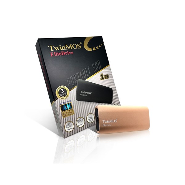 TWINMOS 1TB PSSDGGBMED32-G TYPE-C HARİCİ SSD DİSK GOLD