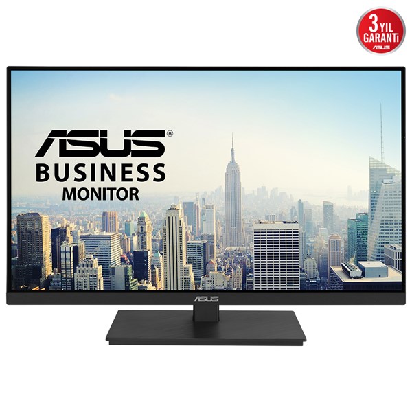 ASUS 27 IPS VA27ECPSN 75HZ HDMI-DP USBC-LAN PIVOT KURUMSAL DOCKING MONİTÖR 