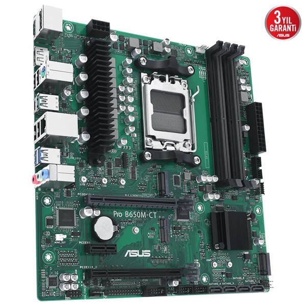 ASUS PRO B650M-CT-CCM DDR5 HDMI-DP PCIE 5.0 AM5 mATX KURUMSAL ANAKART
