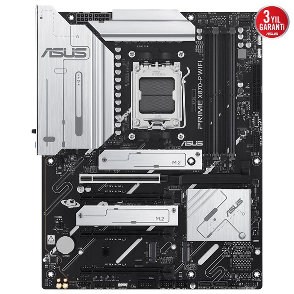 ASUS PRIME X870-P WIFI-7 DDR5 HDMI DP PCIE 5.0 AM5 ATX	