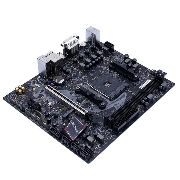 COLORFUL BATTLE-AX B550M-HD PRO V14 DDR4 HDMI DVI PCIe 16X v4.0 AM4 mATX