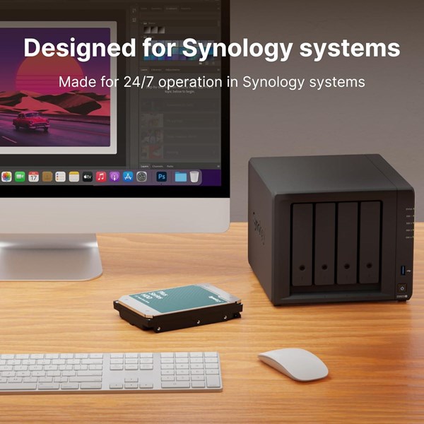 SYNOLOGY 3.5 12TB HAT3310-12T 7200 RPM 256MB SATA-3 NAS Diski