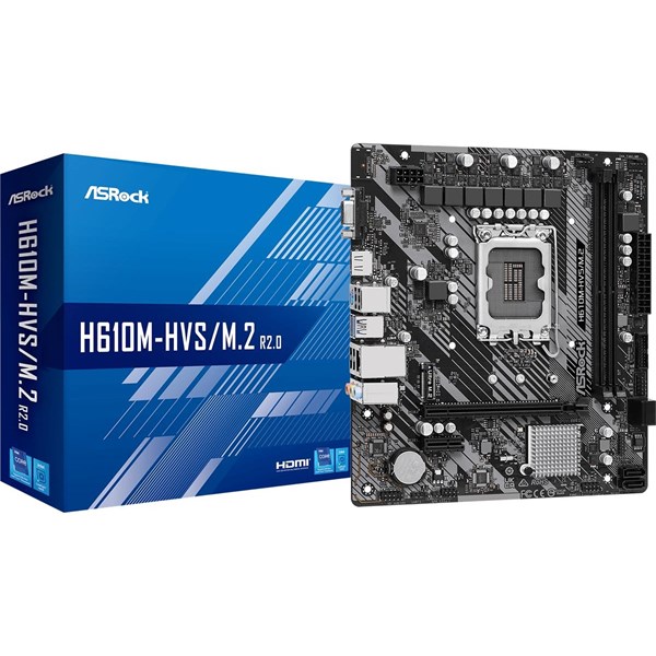 ASROCK H610M-HVS/M.2 R2.0 DDR4 HDMI PCIE 4.0 1700P MATX