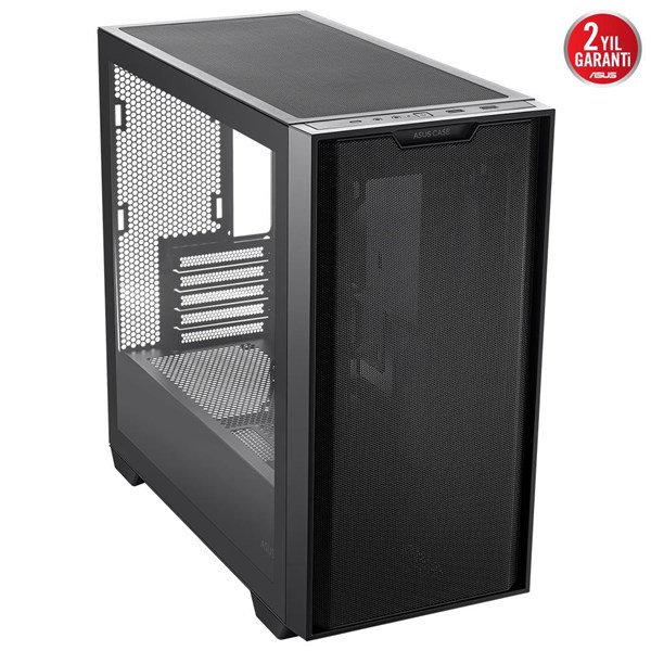 ASUS A21 PLUS GAMING FANSIZ MID-TOWER PC KASASI SİYAH