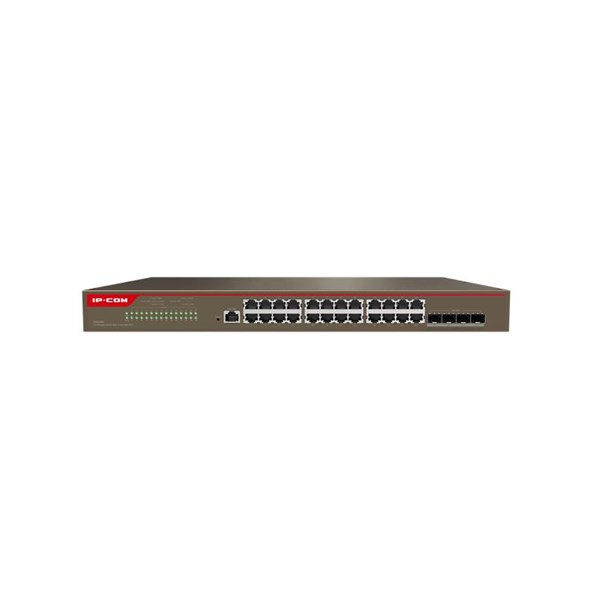 IP-COM 24port G5328X GIGABIT 4-10GBE SFP L3 YÖNETİLEBİLİR RACKMOUNT SWITCH 