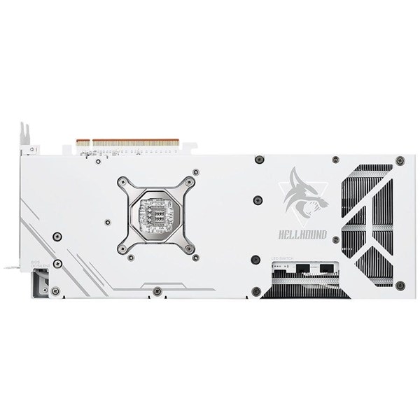 POWERCOLOR 16GB  HELLHOUND SPECTRAL WHITE RX7800XT 16G-L/OC GDDR6 PCIE 4.0