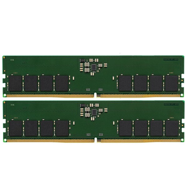 KINGSTON 32GB 2X 16GB DDR5 4800MHZ CL40 DUAL KIT PC RAM VALUE KVR48U40BS8K2