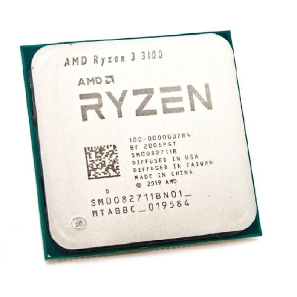 AMD RYZEN 3 3100 18MB 4çekirdekli VGA YOK AM4 65w KutusuzFansız