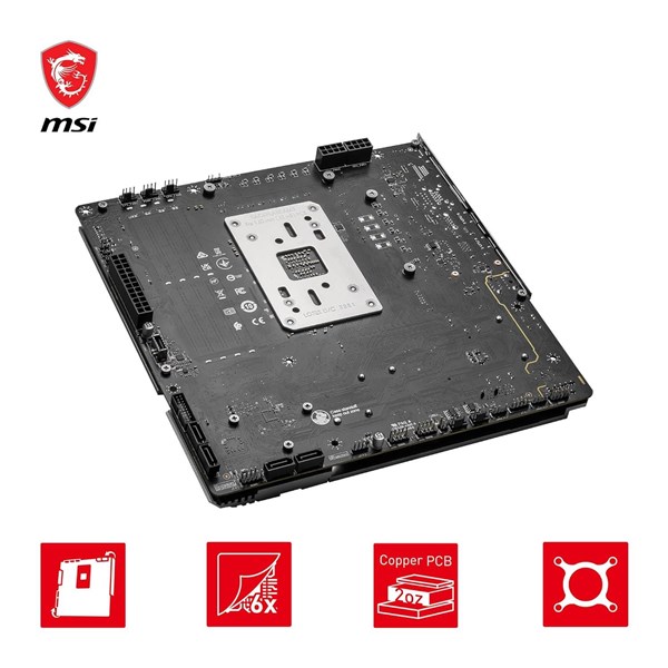 MSI B650M PROJECT ZERO WIFI-6E DDR5 HDMI-DP PCIE 4.0 AM5 mATX