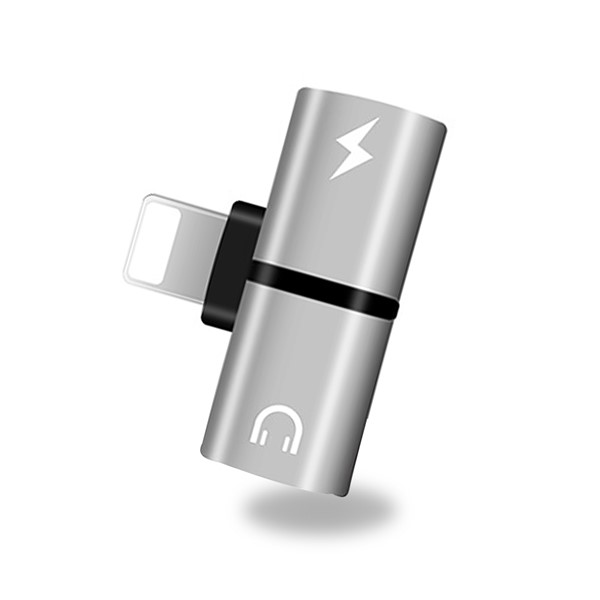 Codegen Apple iPhone Lightning 2 Port Çoklayıcı Dönüştürücü Gümüş Adaptör CDG-CNV43