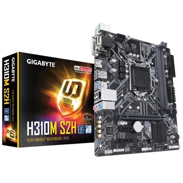 GIGABYTE H310M S2H DDR4 HDMI PCIe 16X v3.0 1151p mATX Kutu Açık OUTLET