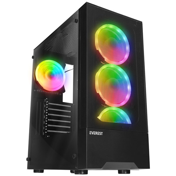 EVEREST 600W PEAK DUSK GAMING MID-TOWER PC KASASI