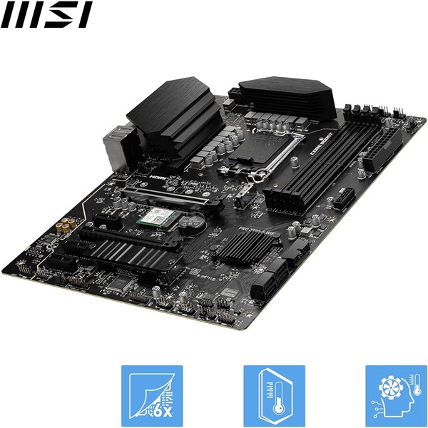 MSI PRO Z790-S WIFI-6E DDR5 HDMI-DP PCIE 4.0 1700p ATX