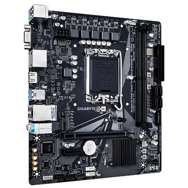 GIGABYTE H610M S2H v2 DDR5 HDMI DVI DP PCIe 16X v4.0 1700p mATX