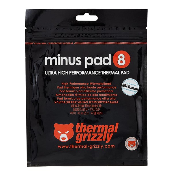 Thermal Grizzly Minus Pad 8 Ultra TG-MP8-120-20-30-1R Yüksek Performanslı Termal Ped - 120x20mm / 3mm