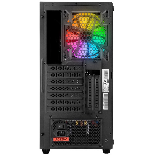 RAMPAGE 600W 80 BRONZE ZUKO GAMING MID-TOWER PC KASASI