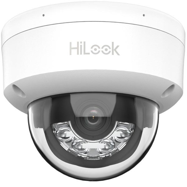 HILOOK 2MP IPC-D120HA-LU 2.8MM Dual Light Sesli Ip Dome Kamera 