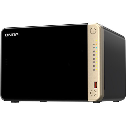 QNAP TS-664-8G CELERON QC- 8GB RAM- 6-diskli Nas Server Disksiz