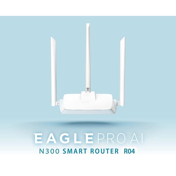 D-LINK R04 N300 2.4ghz Mesafe Genişletici EV Ofis Tipi Router Yapay Zeka Destekli 