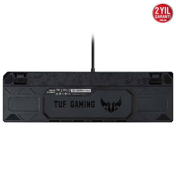 ASUS TUF GAMING K3 USB Trk RGB Mekanik Gaming Klavye