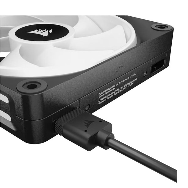 CORSAIR iCUE LINK QX140 CO-9051004-WW RGB 140mm PWM PC Fan Starter Kit