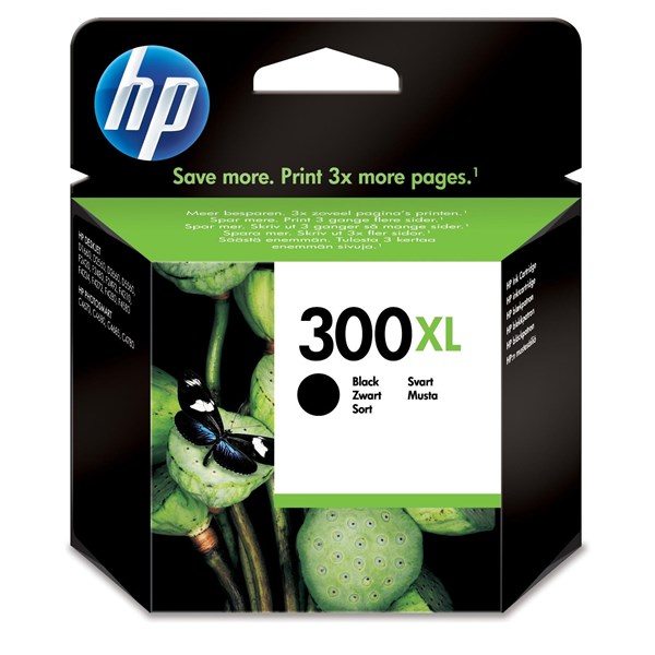 HP CC641EE 300Xl Siyah Yüksek Kapasiteli Mürekkep Kartuşu 600sayfa