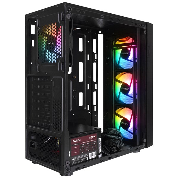 EVEREST 500W FACED-V3 GAMING Mid-Tower PC Kasası