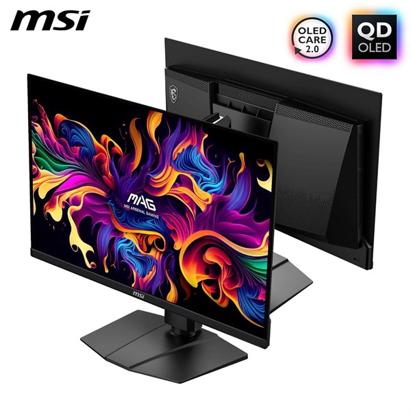 MSI 26.5 QD OLED MAG 271QPX 0.03MS 360HZ HDMI-DP USBC GAMING MONİTÖR 2560X1440