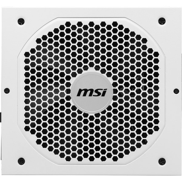 MSI 750W 80 GOLD MPG A750GF WHITE POWER SUPPLY