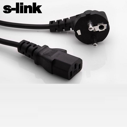 S-LINK SL-P318 3x1.0mm 1.8metre Power Kablosu