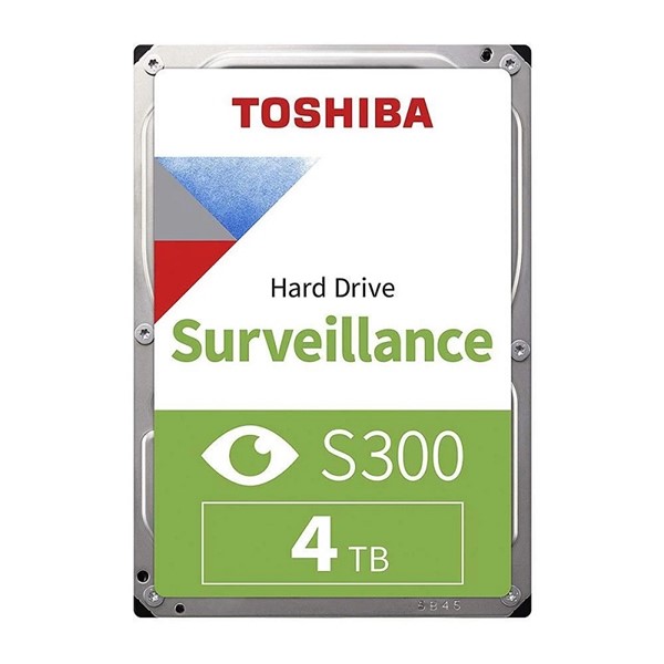 TOSHIBA 3.5 4TB S300 HDWT740UZSVA 128MB SATA-3 Güvenlik Diski