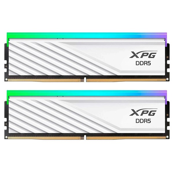 XPG 48GB 2X 24GB DDR5 6000MHZ CL30 RGB DUAL KIT PC RAM LANCER BLADE BEYAZ AX5U6000C3024G-DTLABRWH